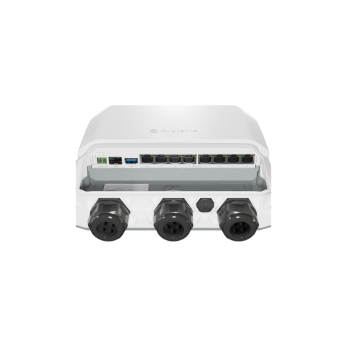 Маршрутизатор MikroTik RB5009UPr+S+OUT 10/100/1000/2500BASE-T/SFP+ белый