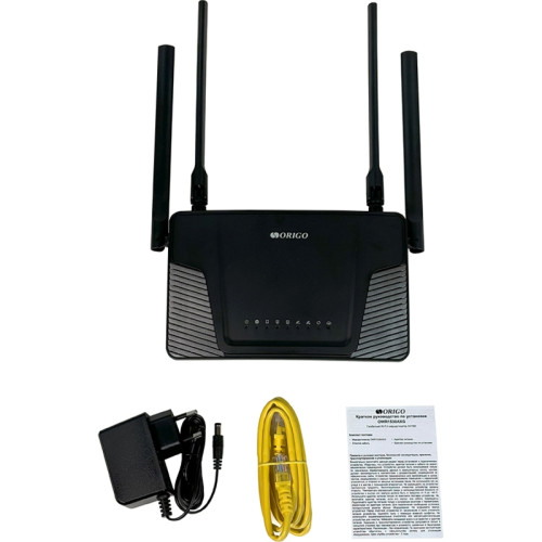 Маршрутизатор ORIGO OWR1530AXG/A1A Гигабитный Mesh Wi-Fi 6 маршрутизатор AX1500, 2.4/5ГГц, 1000Base-T WAN, 3x1000Base-T LAN