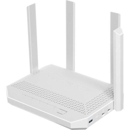 Роутер беспроводной Keenetic Netcraze Hopper 4G+ (NC-2312) AX3000 10/100/1000BASE-TX/4G cat.6 белый