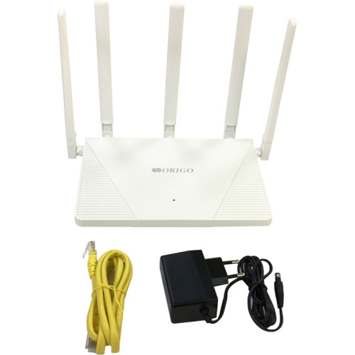 Роутер беспроводной Origo OWR3030AXG (OWR3030AXG/A1A) AX3000 10/100/1000BASE-T белый