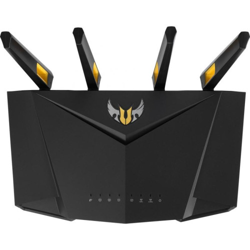 Роутер беспроводной Asus TUF-AX3000 AX3000 10/100/1000BASE-TX/4G ready черный Роутер беспроводной Asus TUF-AX3000 AX3000 10/100/1000BASE-TX/4G ready черный