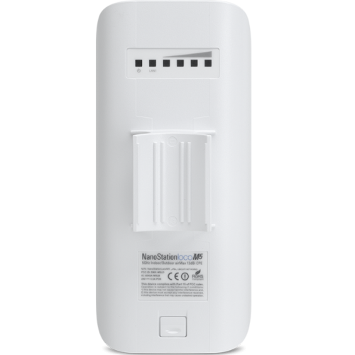 Точка доступа Wi-Fi Ubiquiti NanoStation Loco M2  LOCOM2  Ubiquiti точка доступа Wi-Fi, AirMax, Рабочая частота 2412-2462 МГц,  LOCOM2  RTL {20} (022333) (024924)