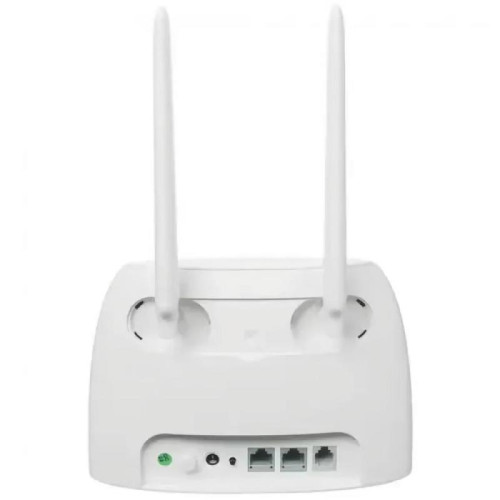 Маршрутизатор Tenda 4G06 Wi-Fi Роутер N300, 2,4 ГГц до 300 Мбит/с, LTE/3G/4G до 150 Мбит/с, SIM-слот, 2 внешние 4G/3G антенны + 2 встроенные Wi-Fi антенны, LAN 2x100 Мбит/с