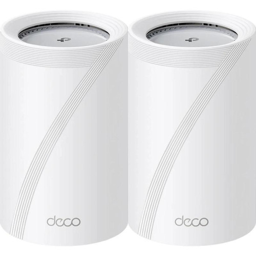 Бесшовный Mesh роутер TP-Link Deco BE65 Pro BE11000 100/1000/2500/5000BASE-T белый (упак.:2шт)
