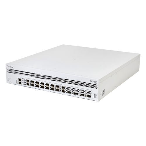 Маршрутизатор ME5100 rev.X, 16 x 10GE SFP+, 4 x 10GE XSP, 200 Gbps, 300Mpps, 2 слота для модулей питания