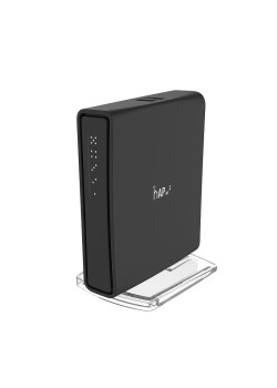 Маршрутизатор/ hAP ac2 Dual-Concurrent 2.4/5GHz AP, 802.11a/b/g/n/ac, Five Gigabit Ethernet ports, USB for 3G/4G support, universal tower case and IPsec hardware encryption support