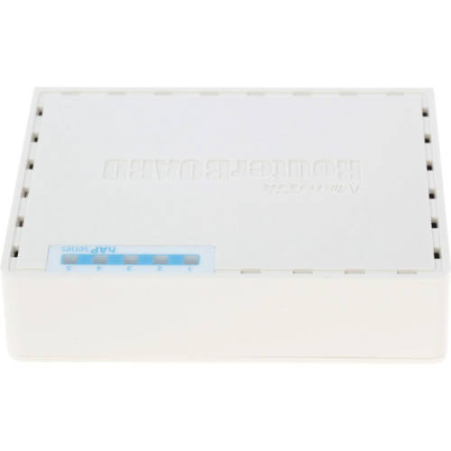 Роутер беспроводной MikroTik hAP (RB951UI-2ND) N300 10/100BASE-TX белый Роутер беспроводной MikroTik hAP (RB951UI-2ND) N300 10/100BASE-TX белый
