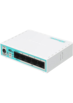Роутер MikroTik hEX lite (RB750R2) 10/100BASE-TX белый
