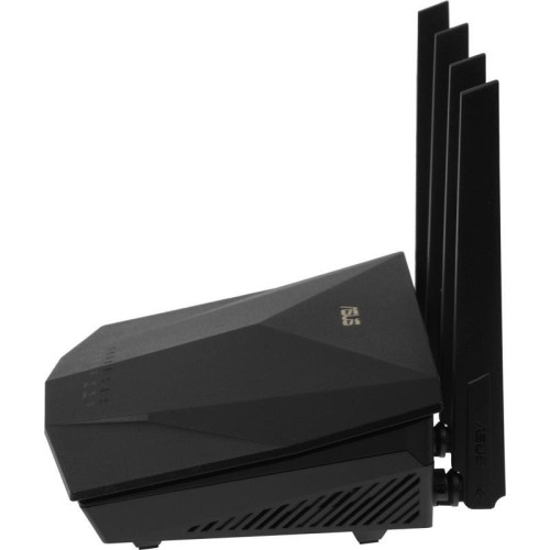 Роутер беспроводной Asus RT-AX5400 AX5400 10/100/1000BASE-TX/4G ready черный