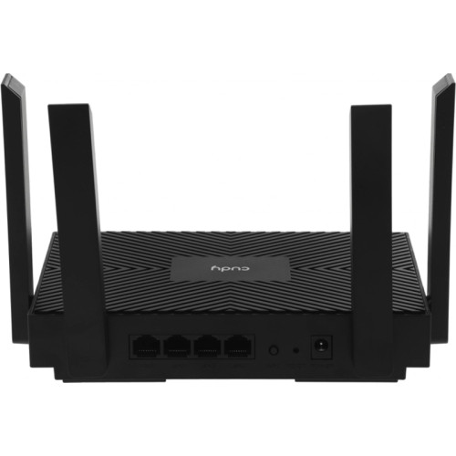 Маршрутизатор CUDY AX3000 Gigabit Wi-Fi 6 Mesh Router Dual Band, Chipset MT7981BA+MT7976CN+MT7531AE, 802.11ax/ac/a/b/g/n, 2402Mbps at 5GHz + 574Mbps at 2.4GHz, 4 10/100/1000Mbps Ports, 4 x 5dBi fixed antennas, WiFi router/AP/ Repeater/WISP Mode, PPTP/L2TP