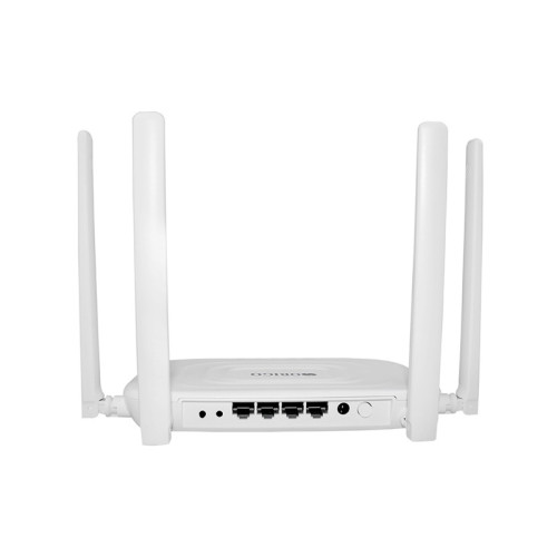 Беспроводной двухдиапазонный маршрутизатор AC1200, 1x1000Base-T WAN, 3x1000Base-T LAN, 4 внешние антенны 5 dBi