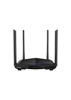 Маршрутизатор Tenda AC10 Двухдиапазонный гигабитный Wi-Fi роутер AC1200 до 300 Мбит/с на 2,4 ГГц + до 867 Мбит/с до 5 ГГц, LAN 3x1 Гбит/с, WAN 1x1 Гбит/с, 4*5dBi внешние антенны