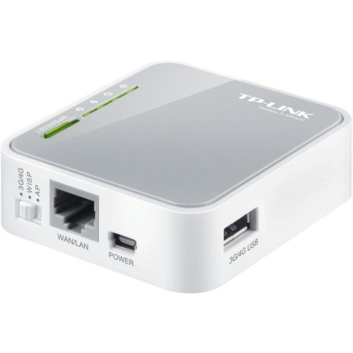 Роутер беспроводной TP-Link TL-MR3020 N300 10/100BASE-TX/4G ready белый