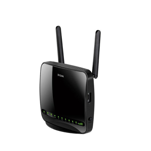 Маршрутизатор/ DWR-956 AC1200 Wi-Fi LTE Router, 1000Base-T WAN, 4x1000Base-T LAN, 2x3dBi detachable LTE antennas, 4x3dBi internal Wi-Fi antennas, SIM slot, FXS port