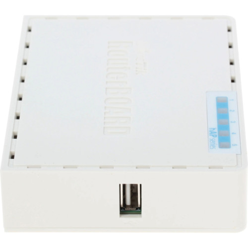 Роутер беспроводной MikroTik hAP (RB951UI-2ND) N300 10/100BASE-TX белый Роутер беспроводной MikroTik hAP (RB951UI-2ND) N300 10/100BASE-TX белый