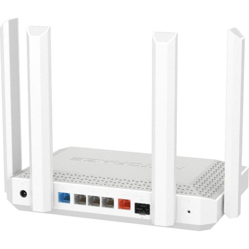 Роутер беспроводной Keenetic Netcraze Giga (NC-1012) AX3000 10/100/1000BASE-TX/SFP/4g ready белый