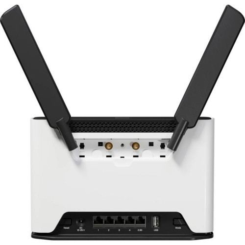 Роутер беспроводной MikroTik Chateau LTE18 ax (S53UG+5HAXD2HAXD-TC&EG18-EA) AX1800 100/1000/2500BASE-T/3G/4G/5G cat.18 белый