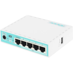 Маршрутизатор/ E50UG hEX refresh Router Dual-Core ARM64 CPU, 512MB RAM, 5 GbE Ports, USB, DC Jack