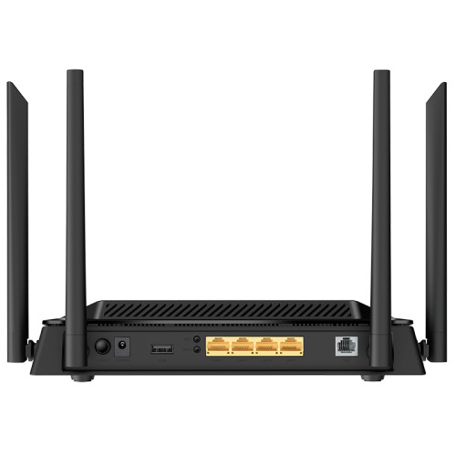 Роутер беспроводной D-Link DSL-245GR/R1A AC1200 ADSL2+/VDSL2 черный
