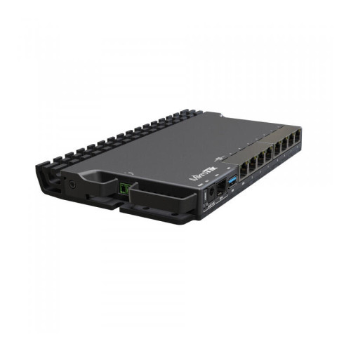 Маршрутизатор/ RB5009UG+S+IN The ultimate heavy-duty home lab router with USB 3.0, 1G and 2.5G Ethernet and a 10G SFP+ cage