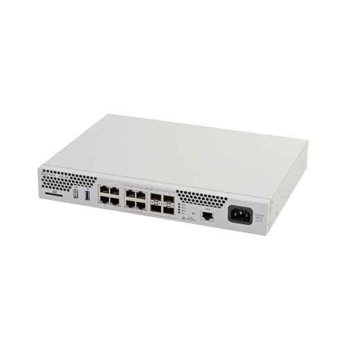 Сервисный маршрутизатор ESR-200, 4х 10/100/1000BASE-T, 4x Combo 10/100/1000BASE-T/1000BASE-X SFP, 1x USB 2.0, 1x USB3.0, 1 слот для SD-карт, 4Gb RAM, 1Gb Flash, 220V AC