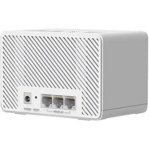 Роутер беспроводной Mercusys Halo H25BE (HALO H25BE(2-PACK)) BE3600 10/100/1000BASE-TX белый (упак.:2шт)