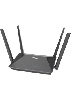 Роутер беспроводной Asus RT-AX52 AX1800 10/100/1000BASE-TX черный