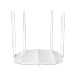Маршрутизатор Tenda AC5 V3.0 Двухдиапазонный WiFi роутер AC1200 до 300 Мбит/с на 2,4 ГГц + до 867 Мбит/с до 5 ГГц, LAN 3x100 Мбит/с, 4*5dBi антенны