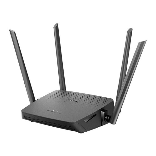 Роутер беспроводной D-Link DIR-825/RU/R7 (DIR-825/RU/R7A) AC1200 10/100/1000BASE-T черный