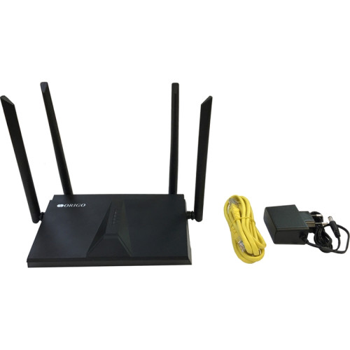 Маршрутизатор/ Двухдиапазонный Wi-Fi 6 маршрутизатор AX1800, 1x1000Base-T WAN, 3x1000Base-T LAN, 4 внешние антенны 5 dBi Маршрутизатор/ Двухдиапазонный Wi-Fi 6 маршрутизатор AX1800, 1x1000Base-T WAN, 3x1000Base-T LAN, 4 внешние антенны 5 dBi