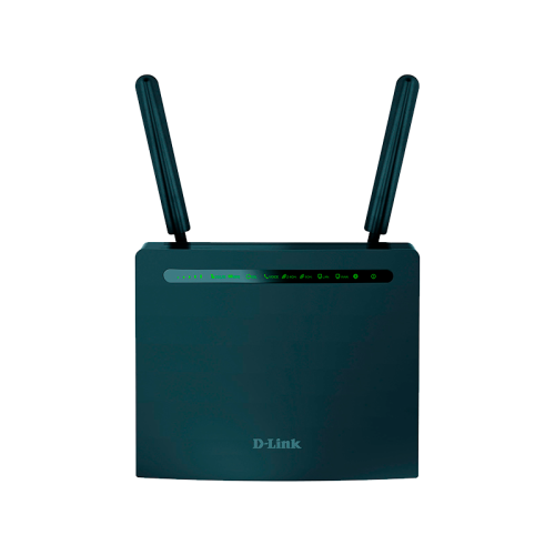 Маршрутизатор/ DWR-980 AC1200 Wi-Fi LTE Router, 1000Base-T WAN, 4x1000Base-T LAN, 2x3dBi detachable LTE antennas, 4x4dBi internal Wi-Fi antennas, SIM slot, 2xFXS+DSL+USB ports, VDSL2 support