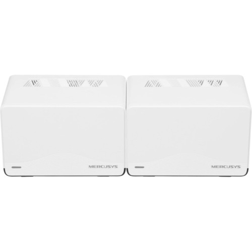 Бесшовный Mesh роутер Mercusys Halo H27BE (HALO H27BE(2-PACK)) BE3600 10/100/1000BASE-TX белый (упак.:2шт) Бесшовный Mesh роутер Mercusys Halo H27BE (HALO H27BE(2-PACK)) BE3600 10/100/1000BASE-TX белый (упак.:2шт)