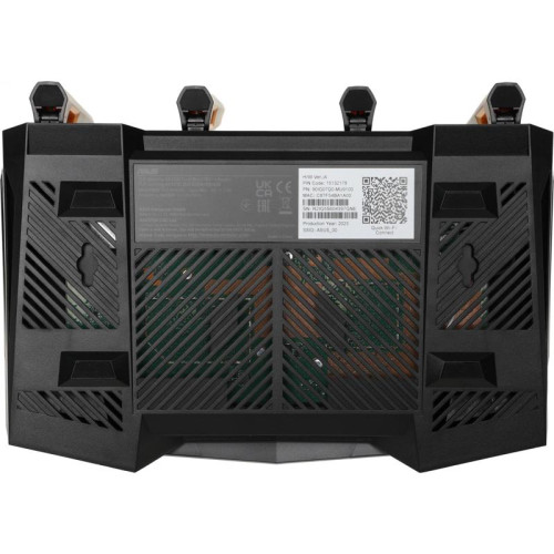 Роутер беспроводной Asus TUF-AX4200 AX4200 10/100/1000/2500BASE-TX/4G ready черный