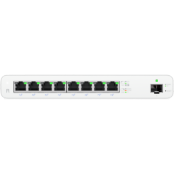 Маршрутизатор  Ubiquiti UISP Router 2 ядра (880 МГц), 8х 1G RJ45, 1х SFP, раздача PoE 110 Вт