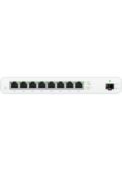 Маршрутизатор  Ubiquiti UISP Router 2 ядра (880 МГц), 8х 1G RJ45, 1х SFP, раздача PoE 110 Вт