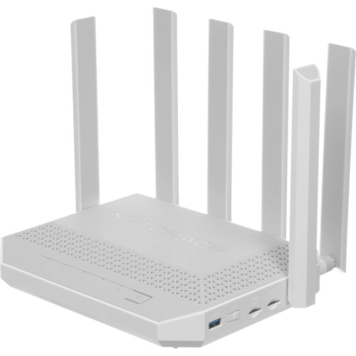 Роутер беспроводной Keenetic Netcraze Hero 5G (NC-4110) AX3000 10/100/1000/2500BASE-TX/4G cat.12 белый