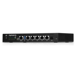 Маршрутизатор Ubiquiti EdgeRouter 6P  ER-6P  маршрутизатор 4 ядра (1 ГГц), 5х 1G RJ45, 1х SFP, раздача PoE