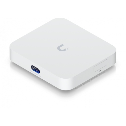 Маршрутизатор/ Compact 2.5G Cloud Gateway with 30+ UniFi device / 300+ client support, 2.3 Gbps IPS routing, and selectable NVR storage Маршрутизатор/ Compact 2.5G Cloud Gateway with 30+ UniFi device / 300+ client support, 2.3 Gbps IPS routing, and selectable NVR storage