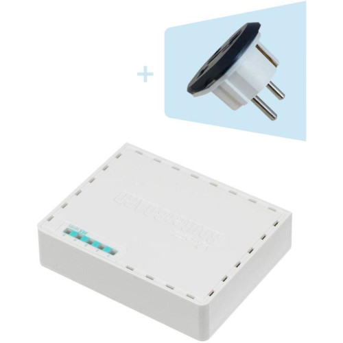 Роутер MikroTik hEX lite (RB750R2) 10/100BASE-TX белый