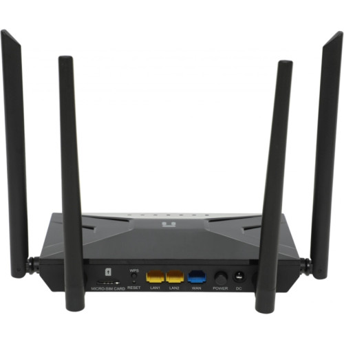 Роутер беспроводной Netis MW5360 N300 10/100BASE-TX/4G cat.4 черный