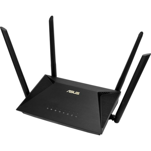 Роутер беспроводной Asus RT-AX53U AX1800 10/100/1000BASE-TX/4G ready черный