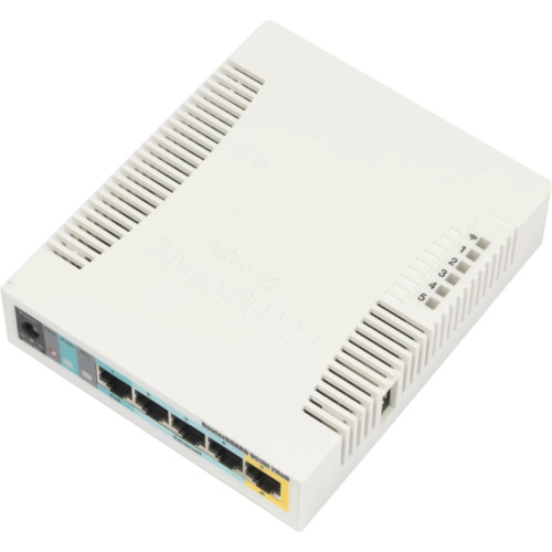 Роутер беспроводной MikroTik RB951UI-2HND N300 10/100BASE-TX белый