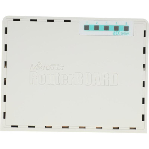 Роутер MikroTik hEX PoE lite (RB750UPR2) 10/100BASE-TX белый