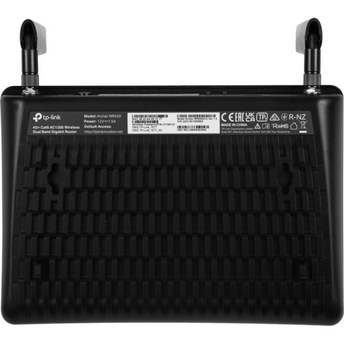 Роутер беспроводной TP-Link Archer MR550 AC1200 10/100/1000BASE-TX/4G cat.6 черный Роутер беспроводной TP-Link Archer MR550 AC1200 10/100/1000BASE-TX/4G cat.6 черный