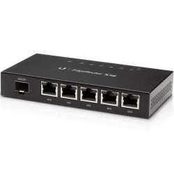 Маршрутизатор Ubiquiti EdgeRouter X SFP  ER-X-SFP  Ubiquiti PoE-маршрутизатор 2 ядра (880 МГц), 5x 1G RJ45, 1x SFP,  ER-X-SFP  раздача PoE (022203)