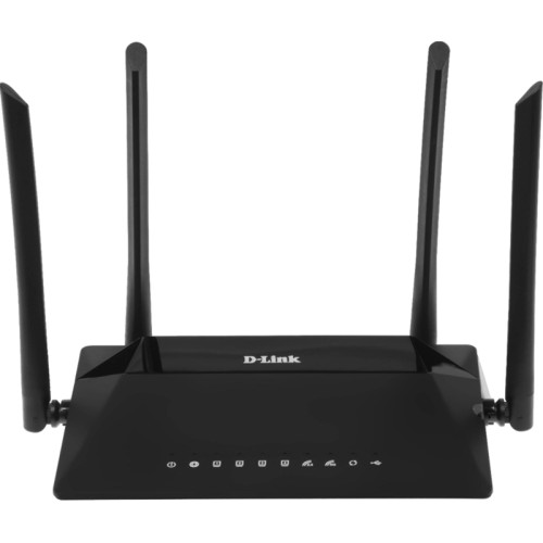 Маршрутизатор/ AC1300 Wi-Fi Router, 1000Base-T WAN, 4x1000Base-T LAN, 4x5dBi external antennas, USB port, 3G/LTE support