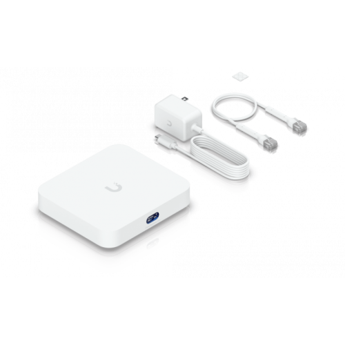 Маршрутизатор/ Compact Cloud Gateway with 30+ UniFi device / 300+ client support, 1 Gbps IPS routing, and multi-WAN load balancing