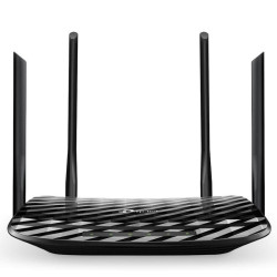 Маршрутизатор TP-LINK Archer C6 AC1200 Двухдиапазонный Wi-Fi гигабитный роутер до 867 Мбит/с на 5 ГГц + до 300 Мбит/с на 2,4 ГГц,802.11ac/a/b/g/n