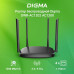 Роутер беспроводной Digma DWR-AC1202 AC1200 10/100/1000BASE-TX черный Роутер беспроводной Digma DWR-AC1202 AC1200 10/100/1000BASE-TX черный