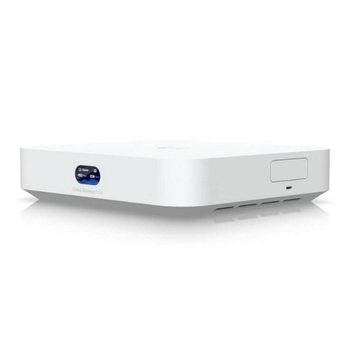 Ubiquiti UniFi Cloud Gateway Max 512GB Маршрутизатор 4 ядра (1,5 ГГц), 4х 2.5G RJ45, 1х 2.5G RJ45, SSD 512 ГБ